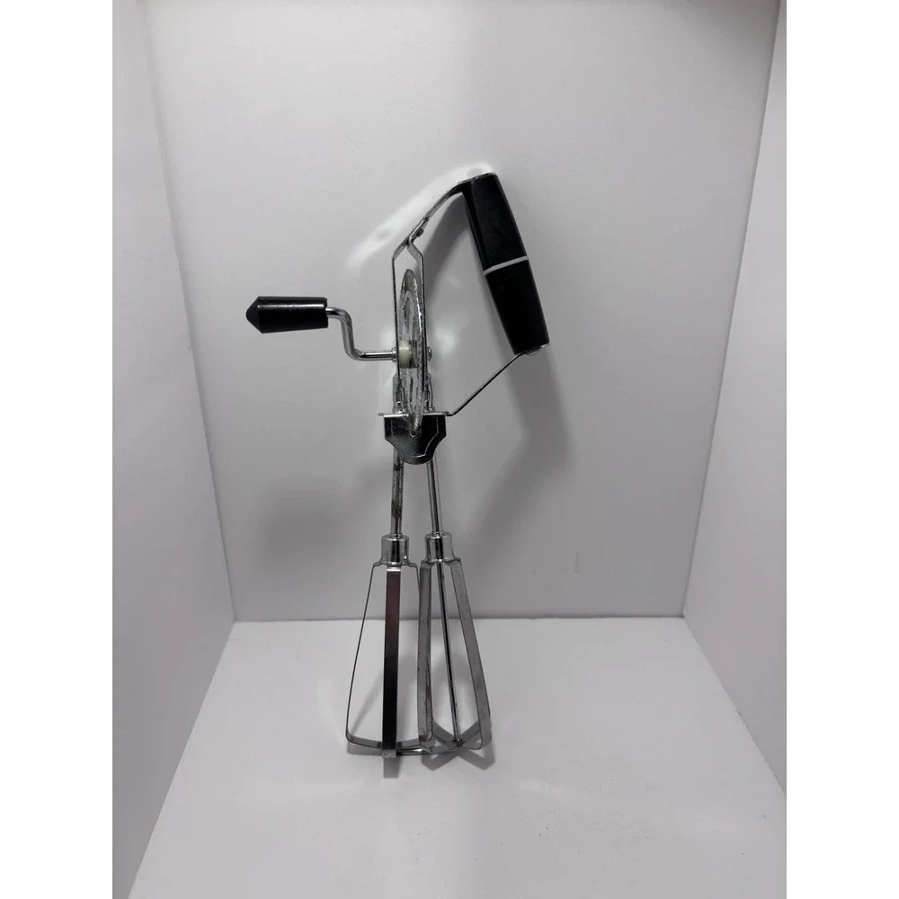 VINTAGE DOUBLE HANDHELD EGG BEATER MIXER‎